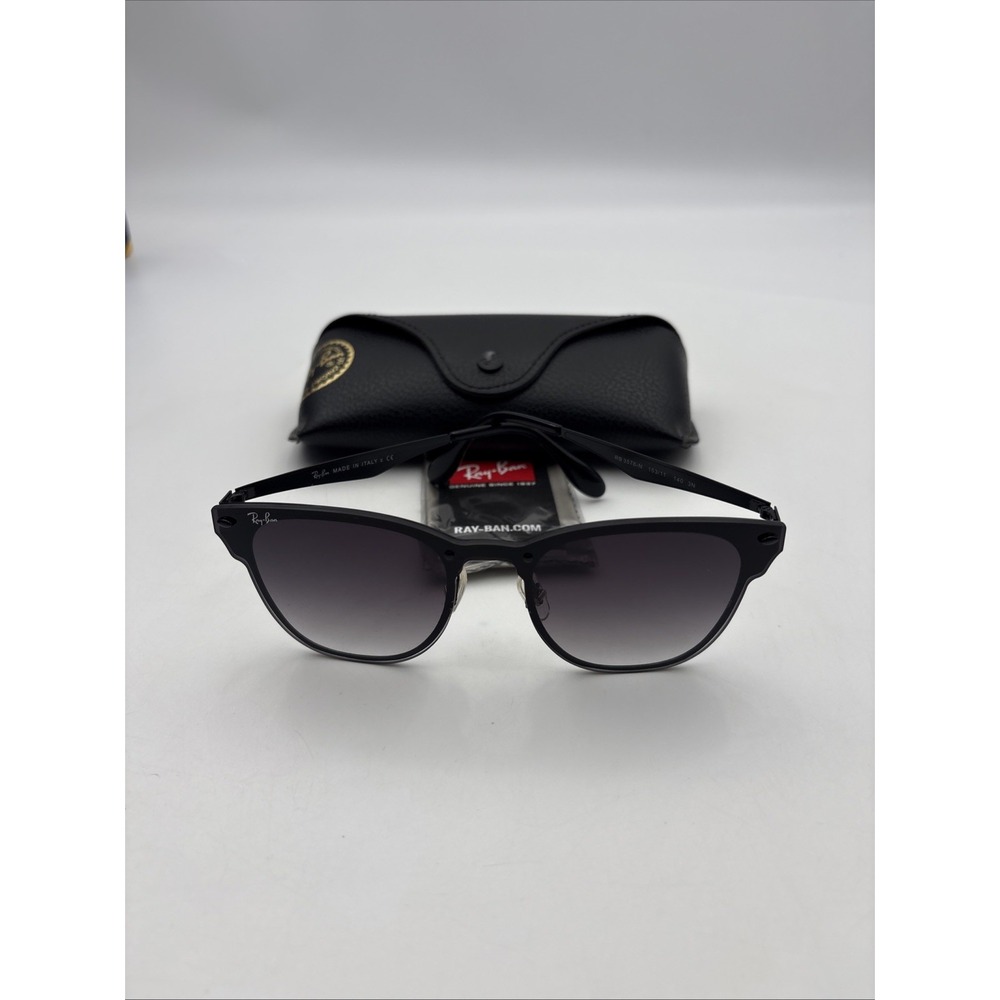 Ray-Ban RB3576N Blaze Clubmaster Sunglasses Black 153/11